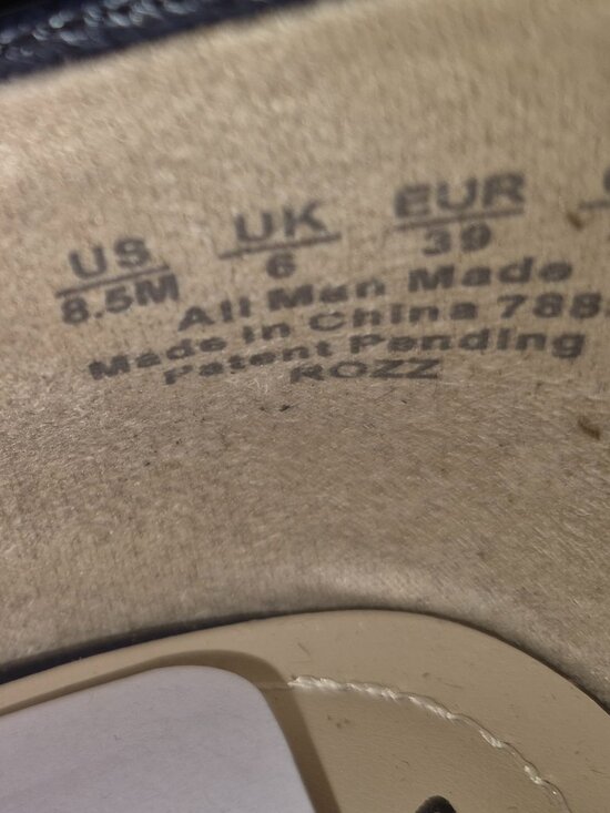 NWB Lifestride Rozz Mary Jane Navy Blue Pumps sz 8.5 - Picture 9 of 10